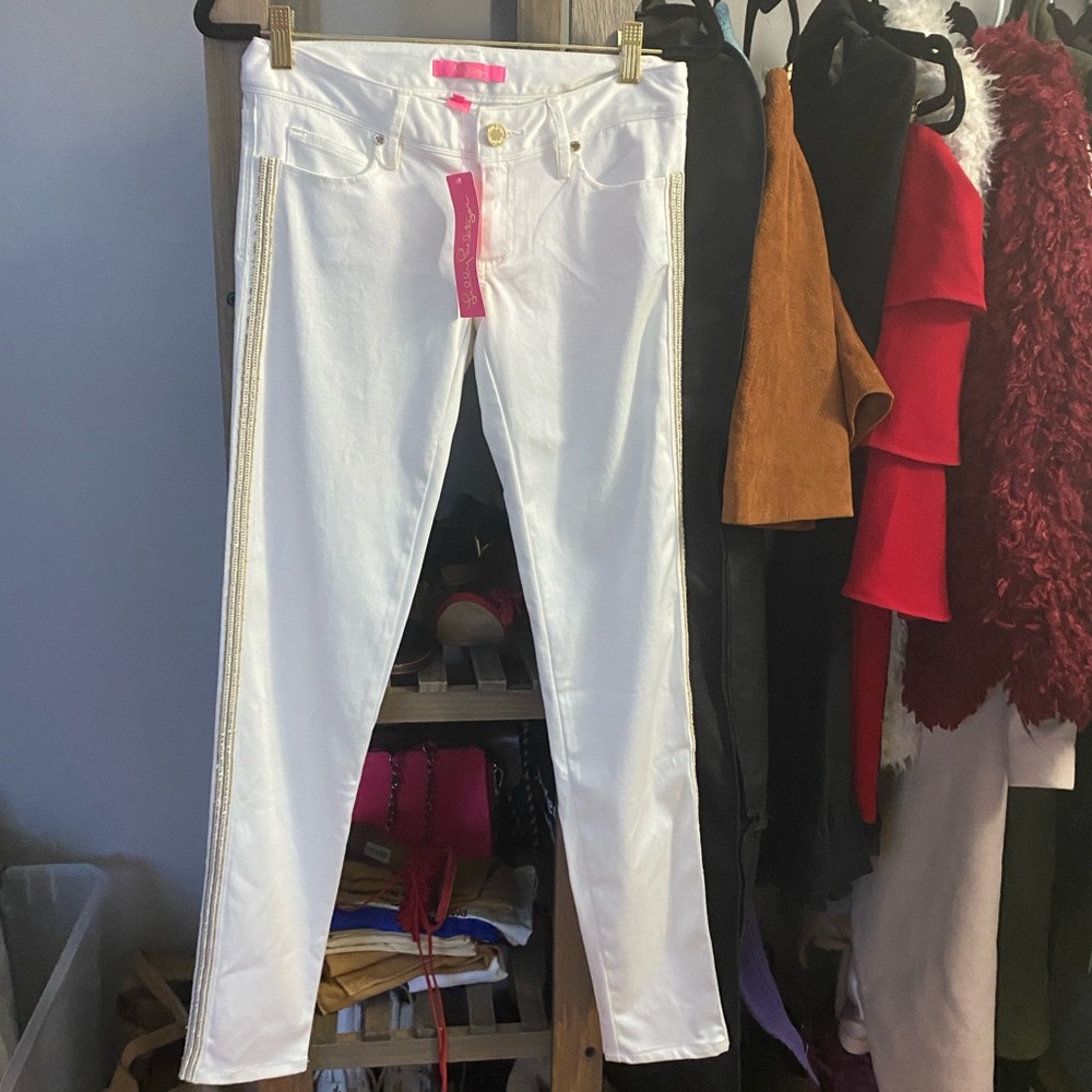 LILLY PULITZER WORTH SKINNY PANTS